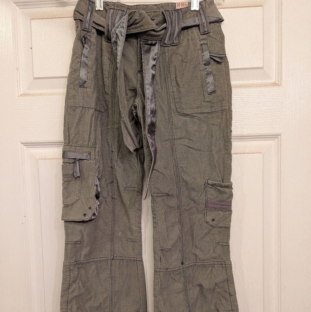Green Denim Jeans - Size 10